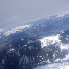 Flugwegposition um 14:35:33: Aufgenommen in der Nähe von Gemeinde Viehhofen, Österreich in 3245 Meter